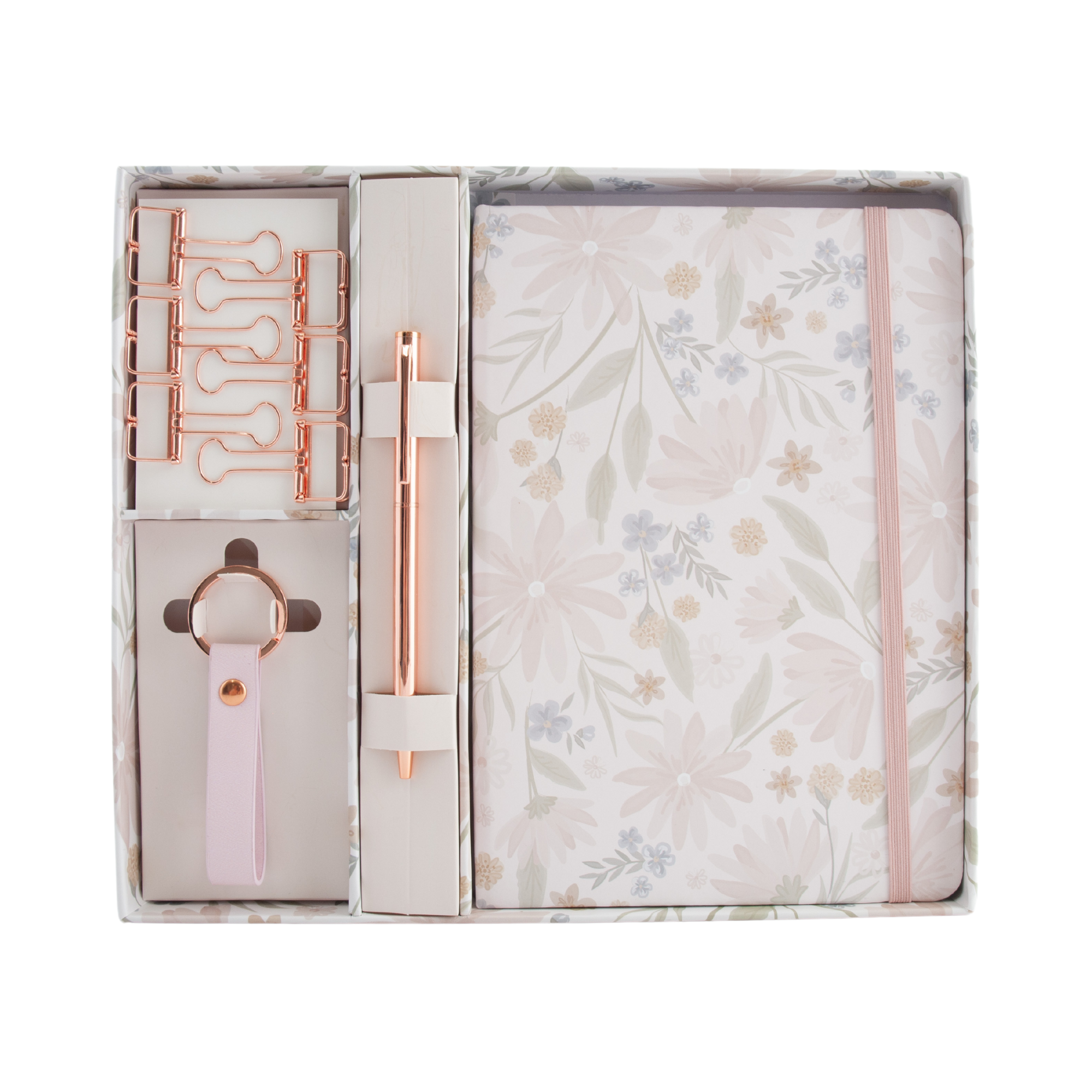 A5 Stationery 9Pc Gift Set - Blushing Floral